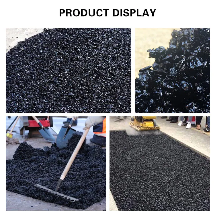 Eco-friendly Road Repair And Maintenance Waterproof Strong Adhesive Cold Mix Asphalt For Highway Road