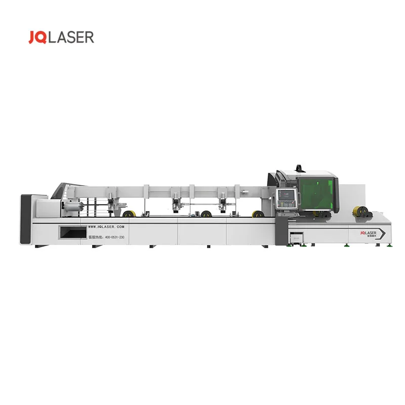 JQLASER 10% скидка FLT 6020F Высокая точность тяжелых металлических труб cnc Волоконно-Лазерная резка машина Автоматическая Лазерная