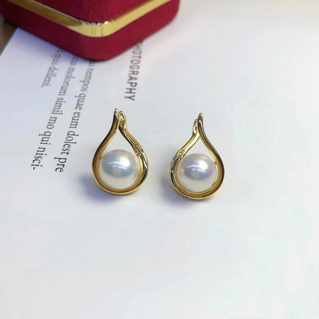 Proper Price Top Quality Sterling Silver Freshwater Pearl Earings For Women 2022