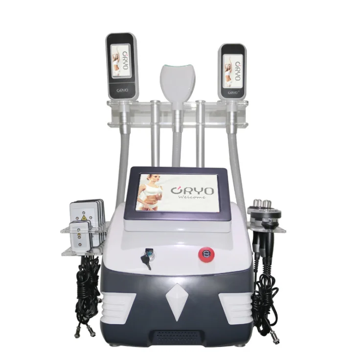 multifunction 40K cavitation 3 cryo handles 360 fat freeze slimming cryolipolysis fat freezing machine