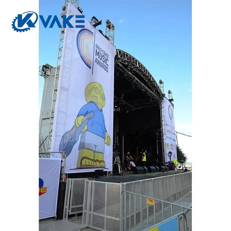 Large Concert Used Aluminium Crowd Barrier Rust-Proof Event Barrier Screw Control Barrier