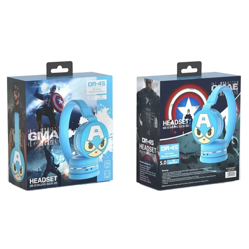 Shuoyin 2023 good selling Toy Wireless Headset Kids Headphone Auriculares Cartoon Earphones BT Earphone Headphones for Kids