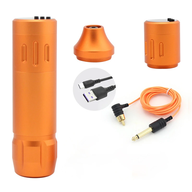 2022  hot sale Wireless tattoo Rotary pen Machine with two recharge Battery LED display screen tattoo pen machine