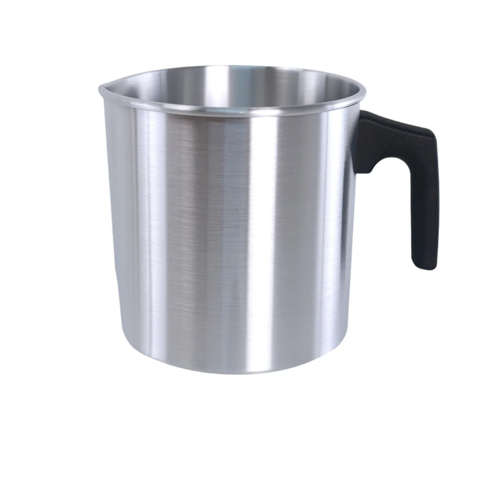 Hot Sale New Durable 1.2L / 1.8L Soy Candle Making Tool  Pouring Spout Pot Aluminum Wax Candle Melting pot