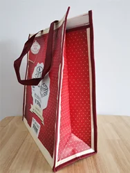 Vietnam Factory OEM supermarket fresh food cake delivery insulated cooler bag special best price