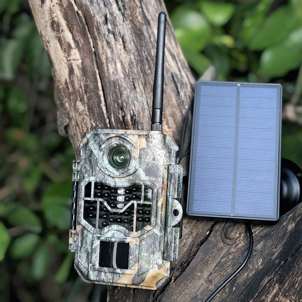 
Full HD 20MP 1080P Supports Solar Panel Powered 3G SIM Card IP66 Water Resistance 3G Trail Hunting Scouting Camera 