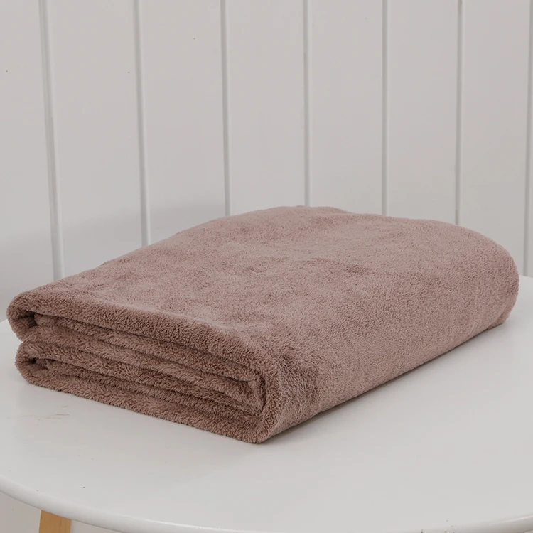 high quality Microfiber Spa bath Wrap Robes Velour bath Towel Hotel Luxury Velour Women Bath Towels