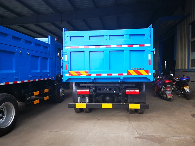  Tipper dongfeng euro2 dumper trucks 6 wheel 3.5-10ton heavy duty sale with ISUZU