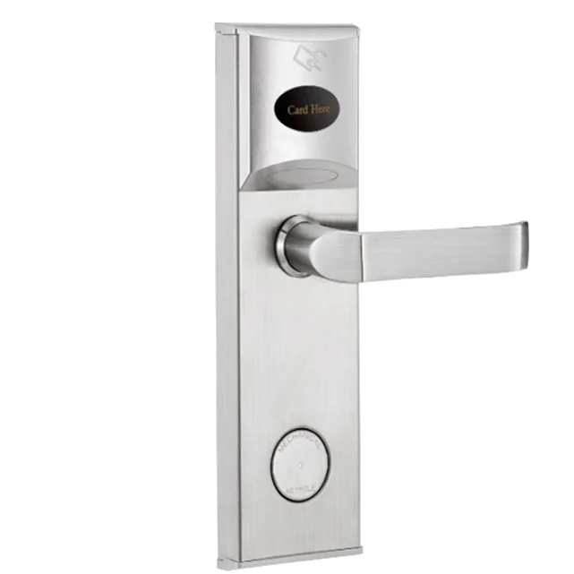 2020 RFID hotel key card lock door electronic keyless door lock entry system with free management software