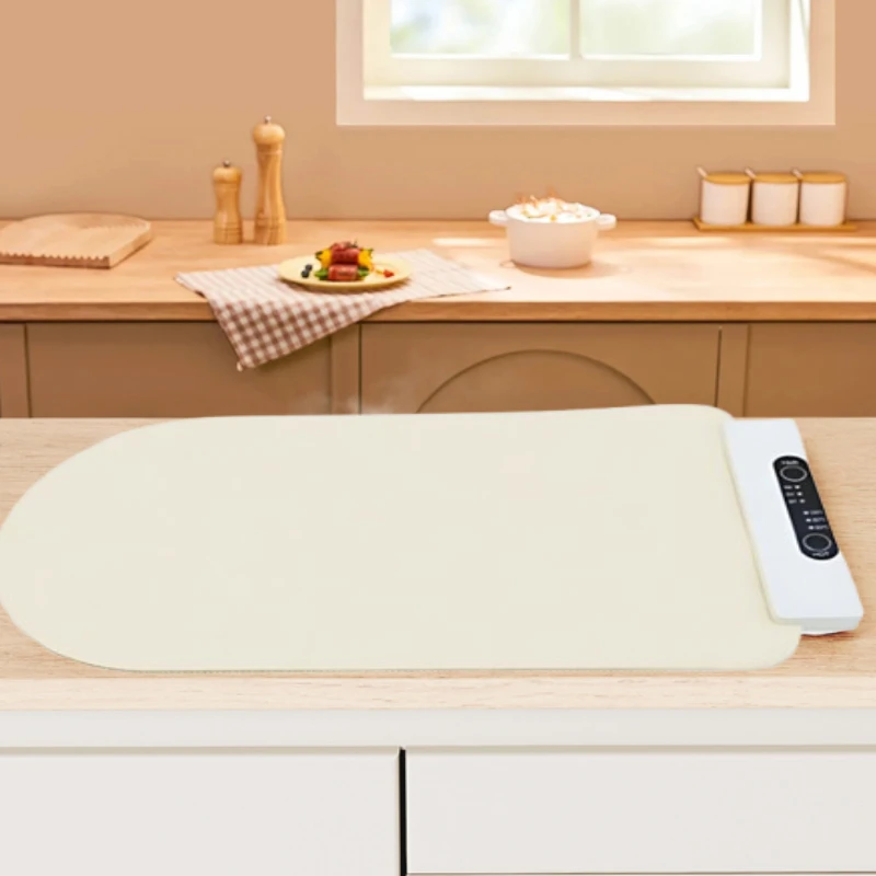 Household use foldable silicone food warming tray digital control 150~400W modern design
