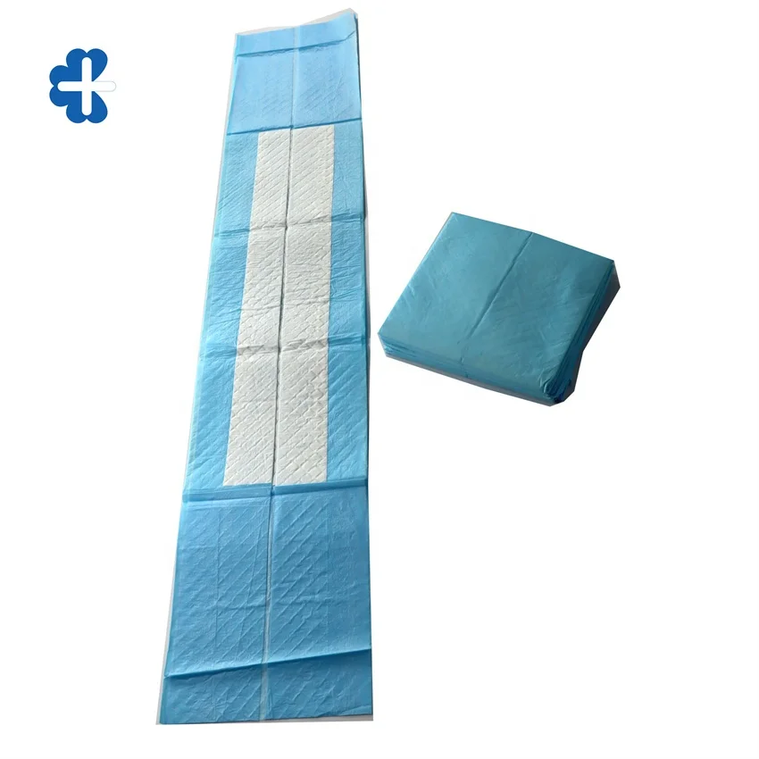 100*235cm medical bed table sheet surgical kits from China factory with anti- slip blue back sheet