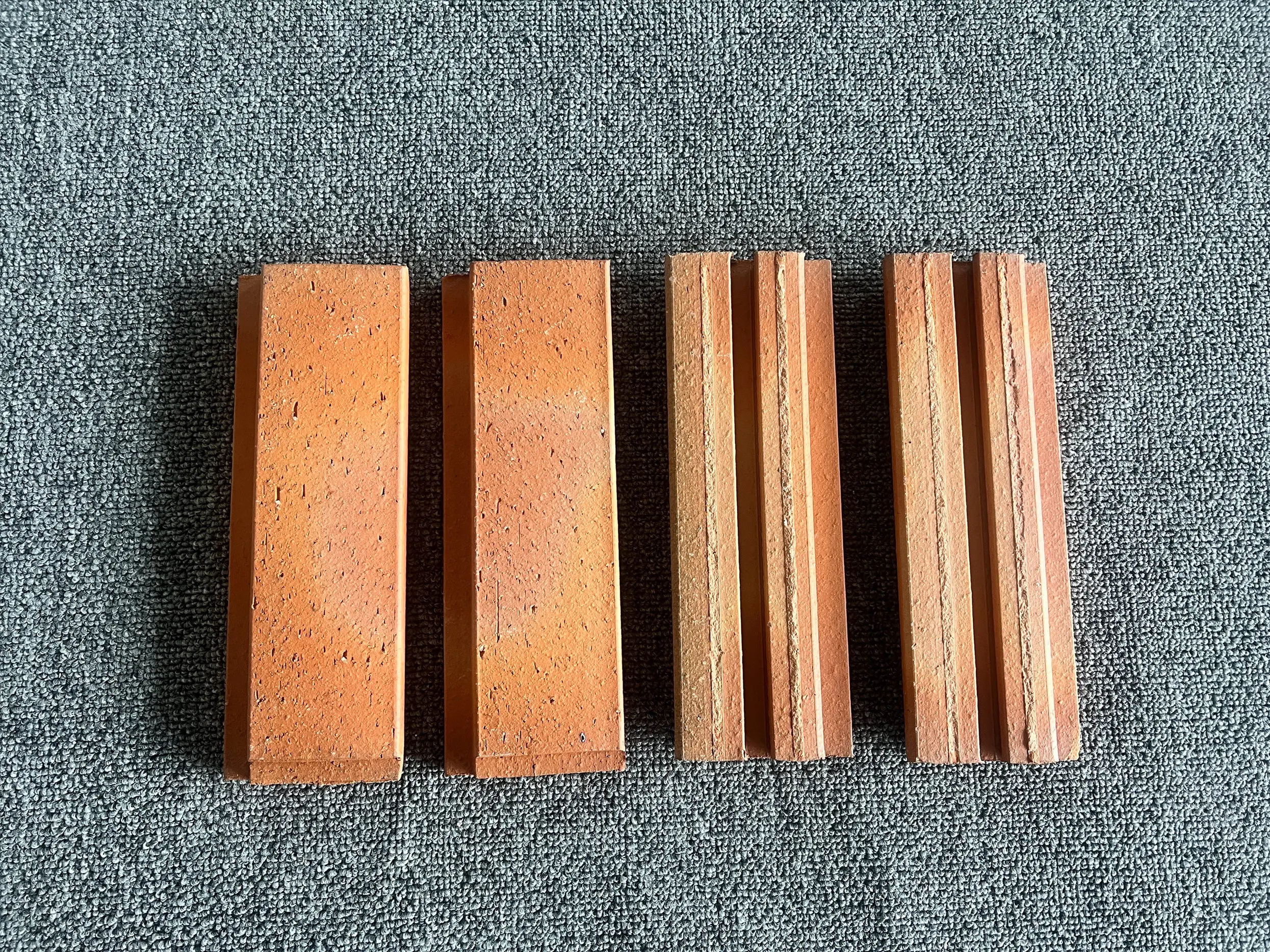 China Fujian cladding curtain wall terracotta panel tiles dry hanging Russia popular