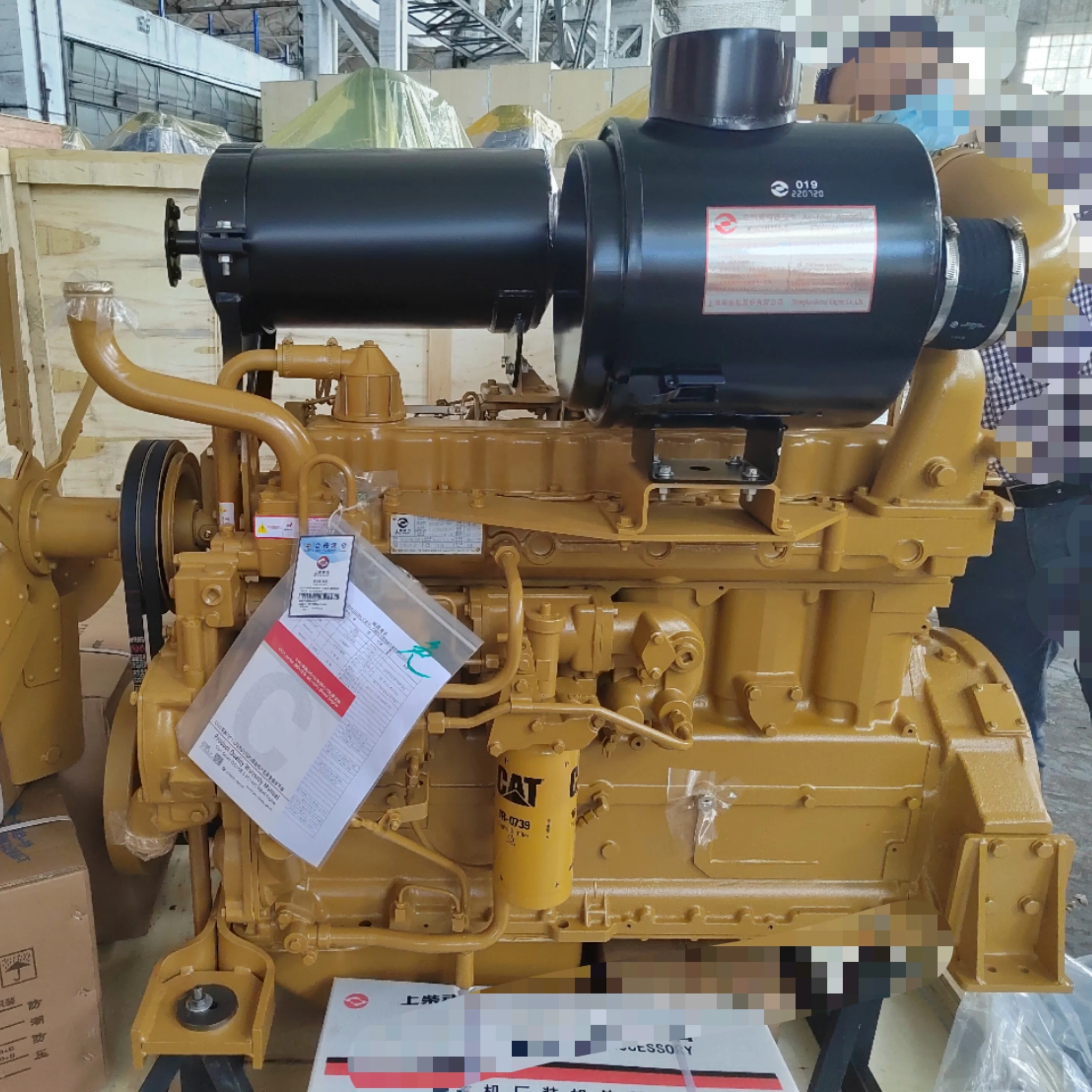 Factory sale SDEC SC11CB  C121 CAT3306 CONSTRUCTION ENGINE  10.5L  121X152MM