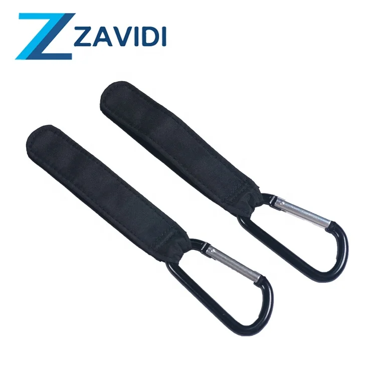 
Fits any stroller bars strong and easy install large size multi-purpose stroller mommy hook 