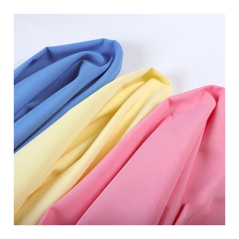 4 Way Stretch Fabric Dyed Spandex 95% polyester 5% Elastane Fabric For Clothes
