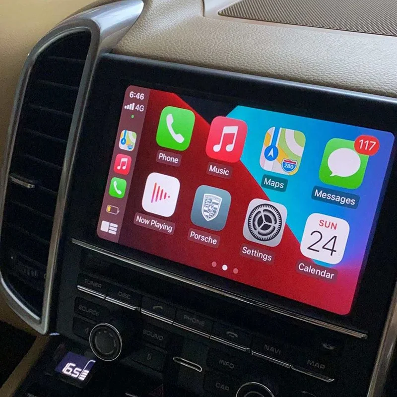 Обновление Apple CarPlay для Porsche Panamera 2010-2015 PCM 3 1 корпус интерфейса резервной камеры автомобильный телефон на Android карта