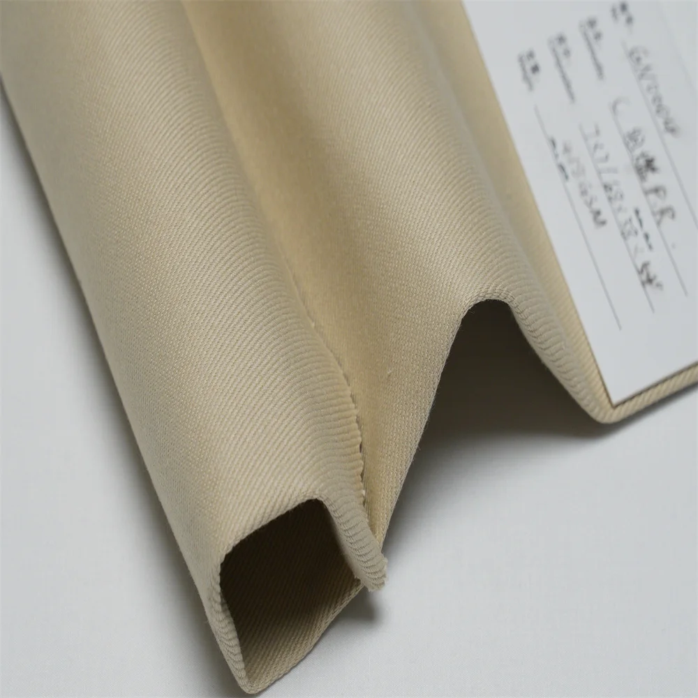 EN standard 100% Cotton material Flame/fire retardant cotton twill fabric for gas&oil industry uniform fabric
