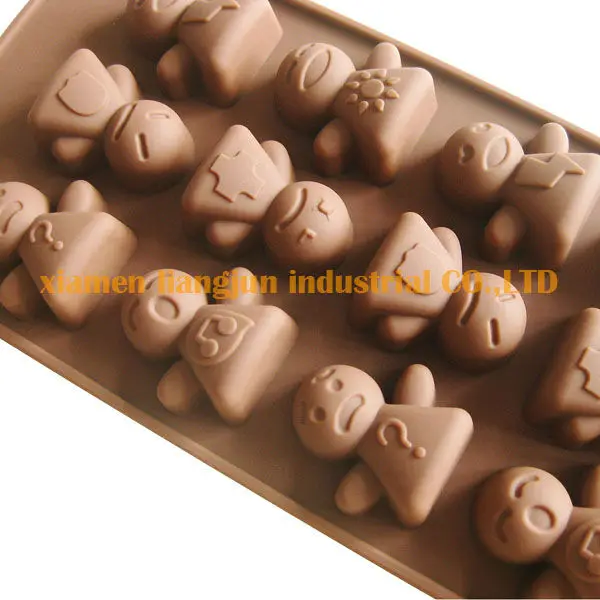 Manufacturer supply custom fashion Making Chocolate Cake Silicone Molds
