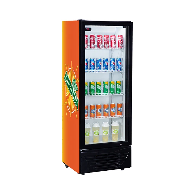 CE new design beverage display freezer pepsi cooler refrigerator