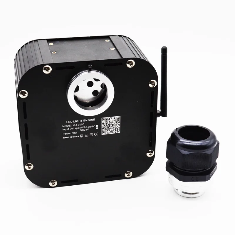 50w App Control Rgbw 50w Twinkle Fiber Optic Light Engine PMMA fiber optic