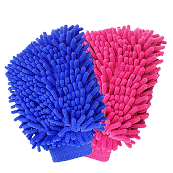 
Car wash mitt Chenille cleaning gloves Microfiber mitt Magic pet mitt 