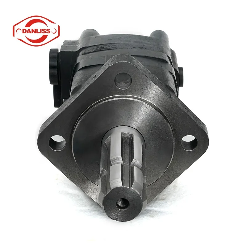 4 Bolt Flange Mounting Orbit Hydraulic Hydro Motor OMSY Extended Bearing for Mini Loader