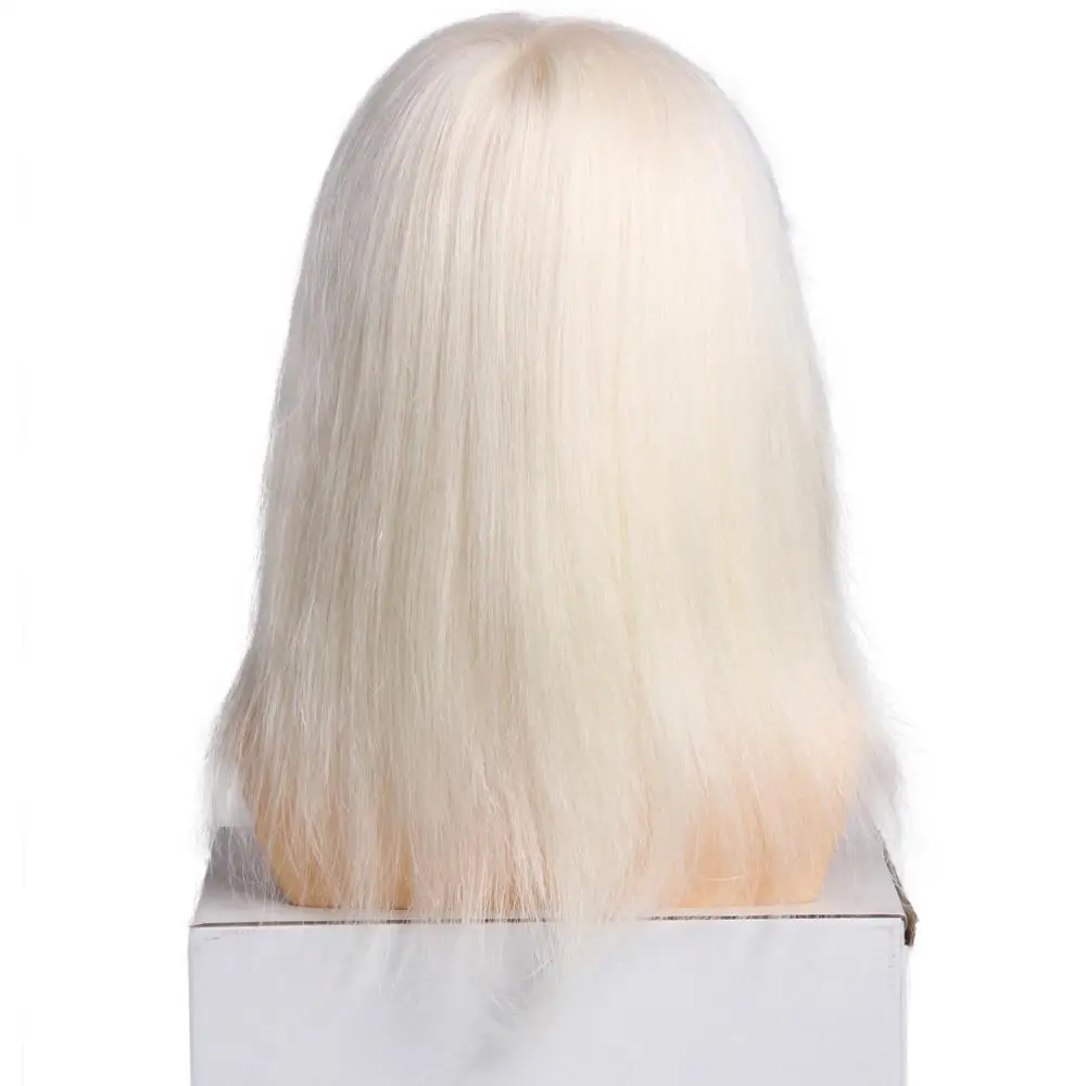 Fast delivery no MOQ 100% real hair PVC mannequin head smile training head with shoulder