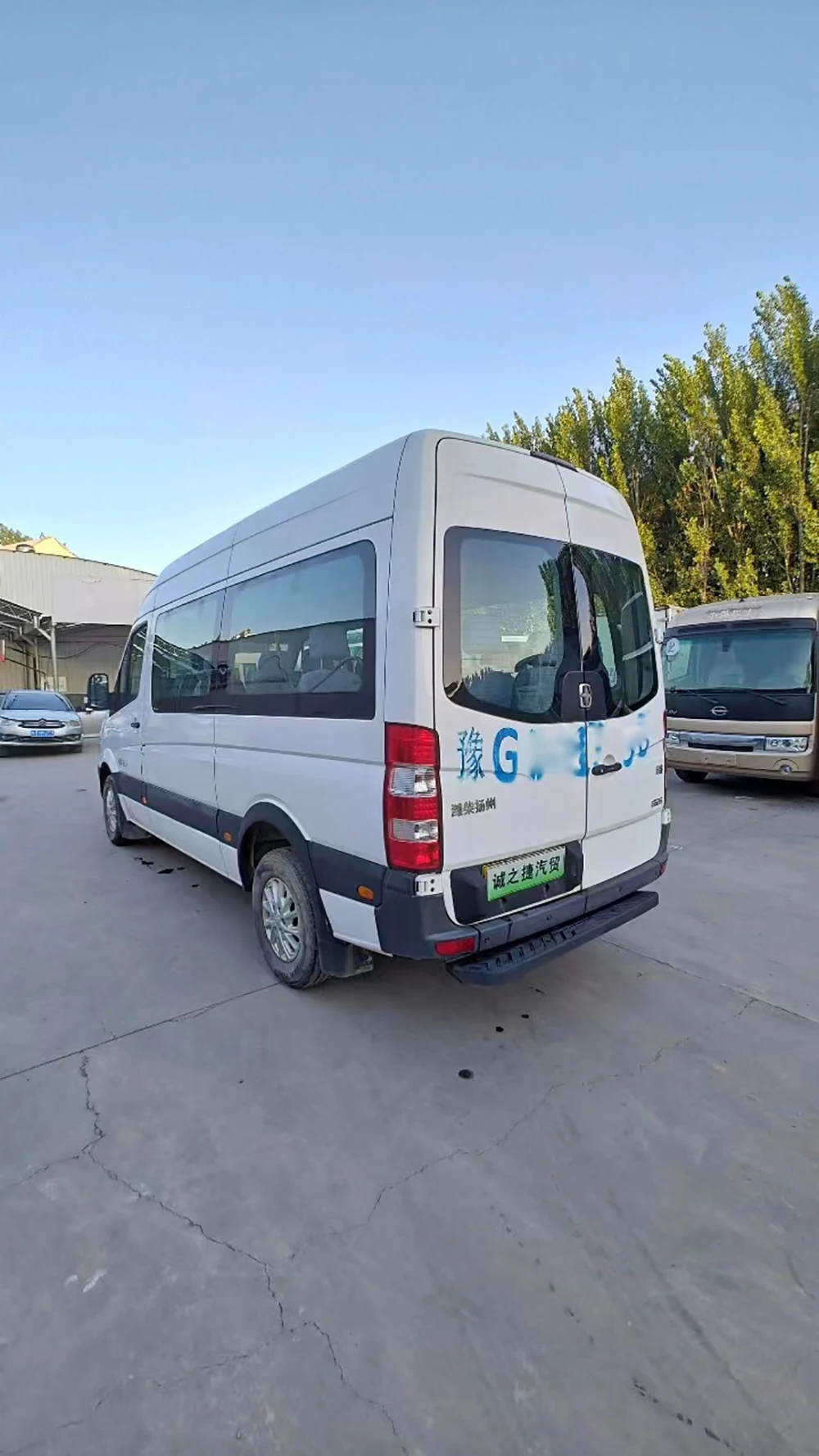 New Design Hot Sale Mini Bus Passenger Car Asia Star 15 Seats  Luxury YBL6600BEV6 Used Coach Electric Bus For Sale