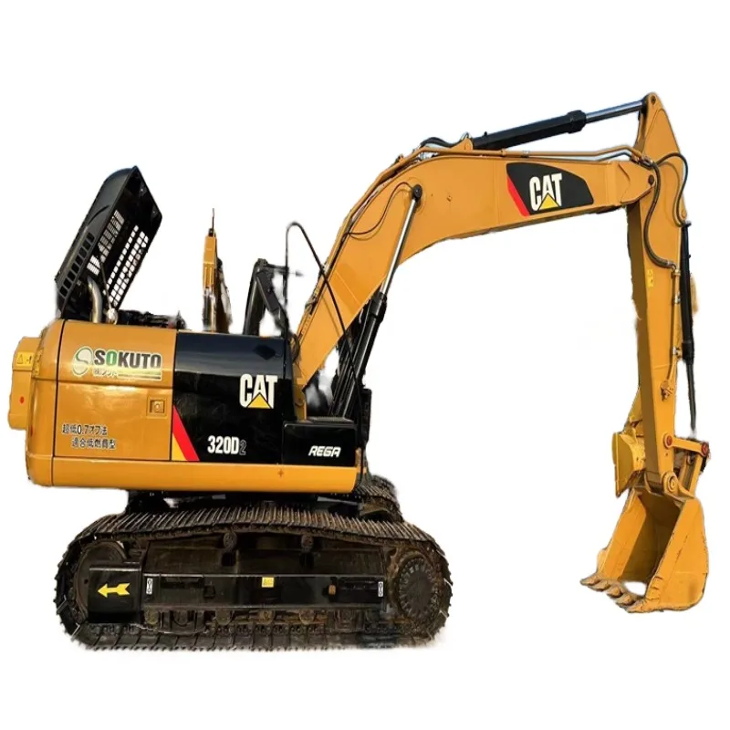 Б/у 20ton экскаватор CAT 320D2 320D 320DL 308E 307 Подержанный гидравлический с хорошей производительной строительной машиной.