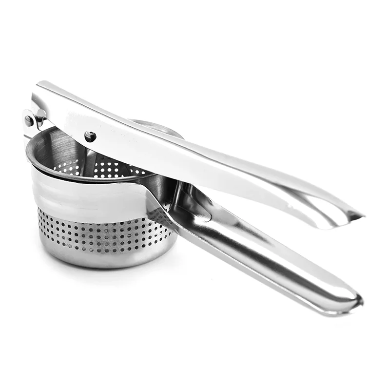 Wholesale kitchen accessories manual stainless steel potato ricer potato press masher