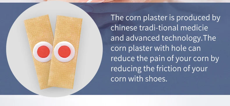 HOT SELL Cost- effective Chinese herbal hand and foot pain relief hansaplast non woven corn removal plaster oem odm