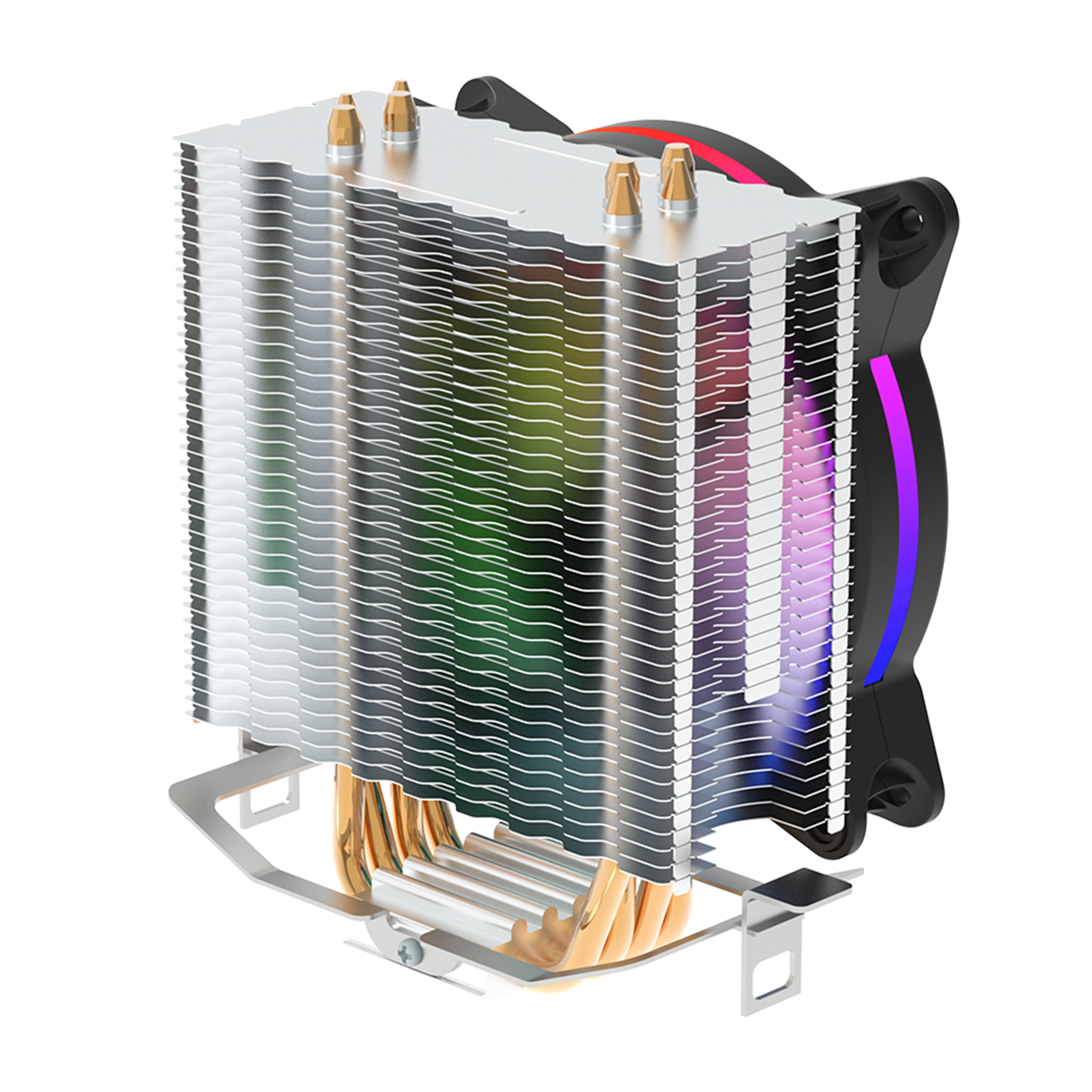 Custom 120mm RGB/ARGB CPU Cooler Liquid PC Cooling Fan PWM Fans with ARGB Features