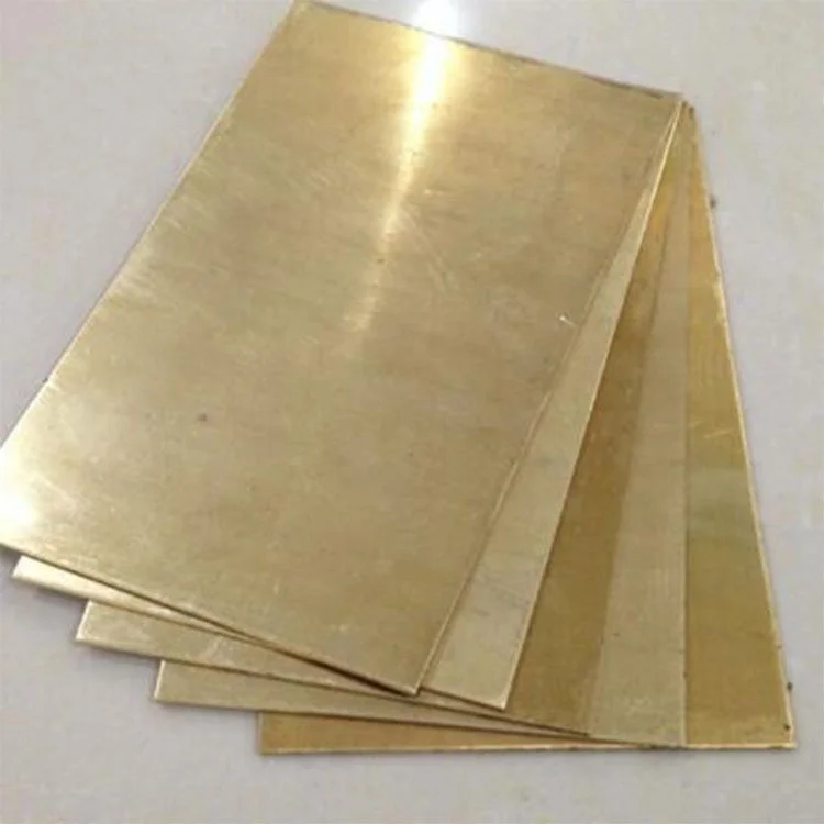 solid brass plates strip brass sheet for corrosion resistant components on ships