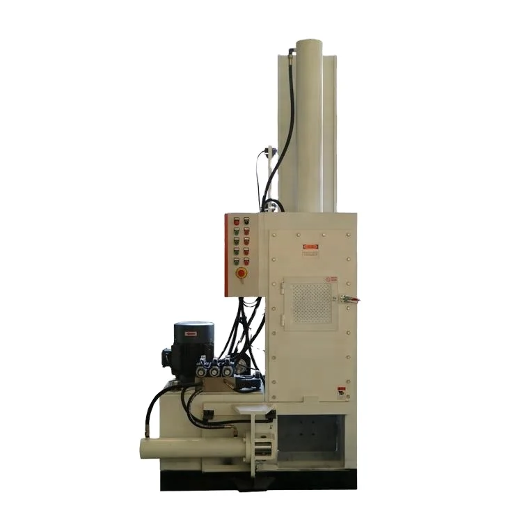 
Aluminum can scrap compress machine vertical hydraulic metal baler machine 