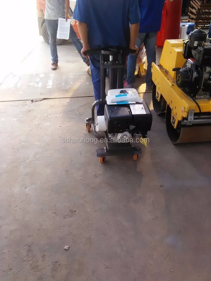 portable road crack machine concrete road slotting machinery