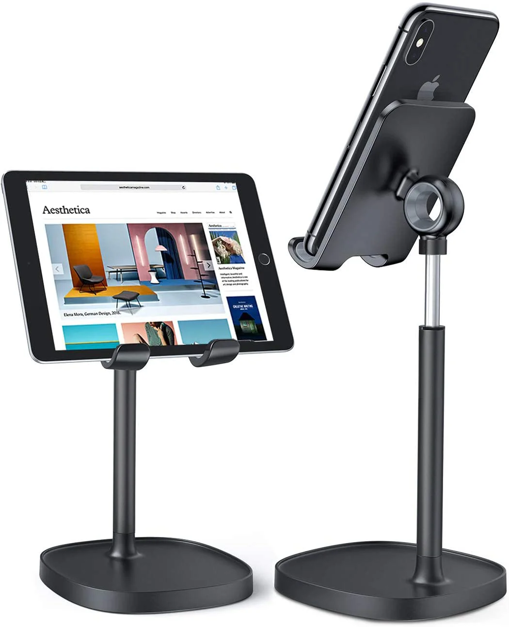 
2021 Hot Sale Angle Adjustable Phone Stand Mobile Holder Universal Height Adjustable Floor Tablet Display Stand 