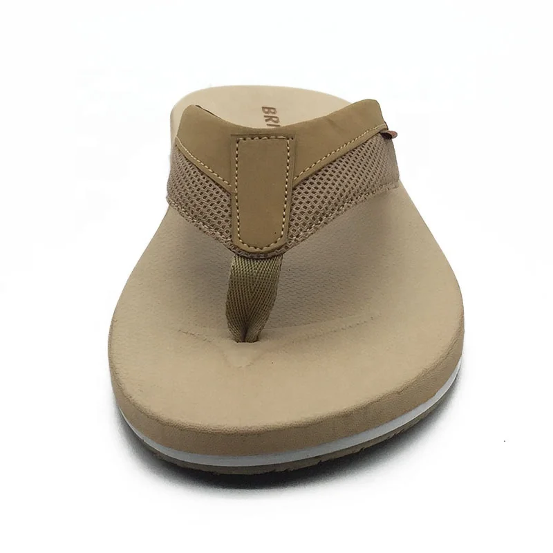 Men Slippers Flip Flops Wholesale Custom Logo Summer Style Beach Textile Summer Shoes for Men Slipper Manufacturer Breathable