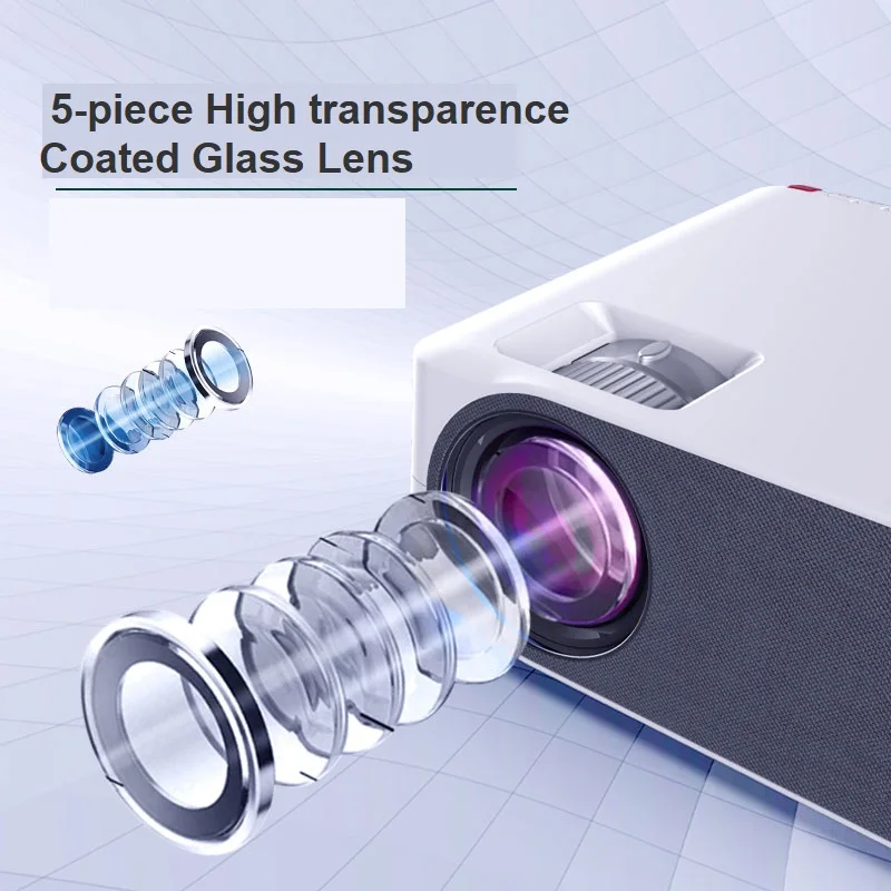 
SALE Native Resolution 1080P Home Cinema Video Proyector Full HD 4K Proiettore Led Multi-media M19 Home Cinema Projector 