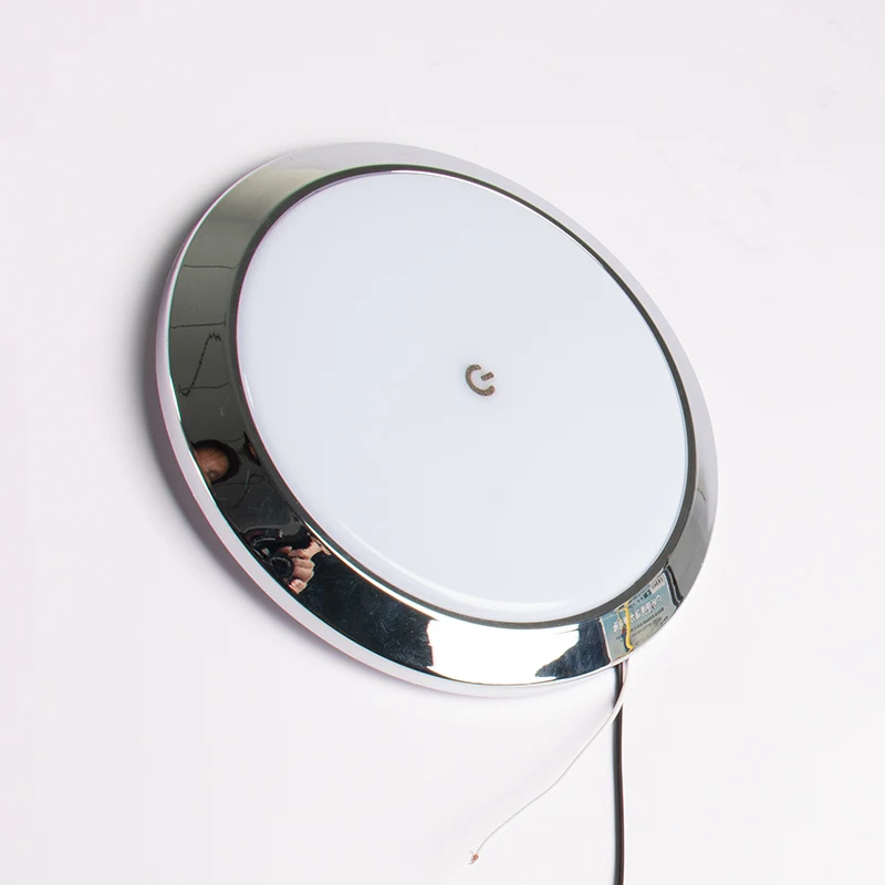 24V Caravan RV Car Interior Ceiling LED Round Light LED Lamp for RV Motorhome