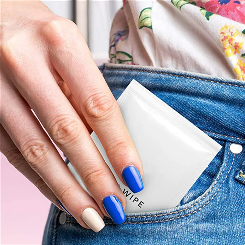 OEM Manufacturer Disposable Unscented Portable Skin Care Body Cleaning individual wipe