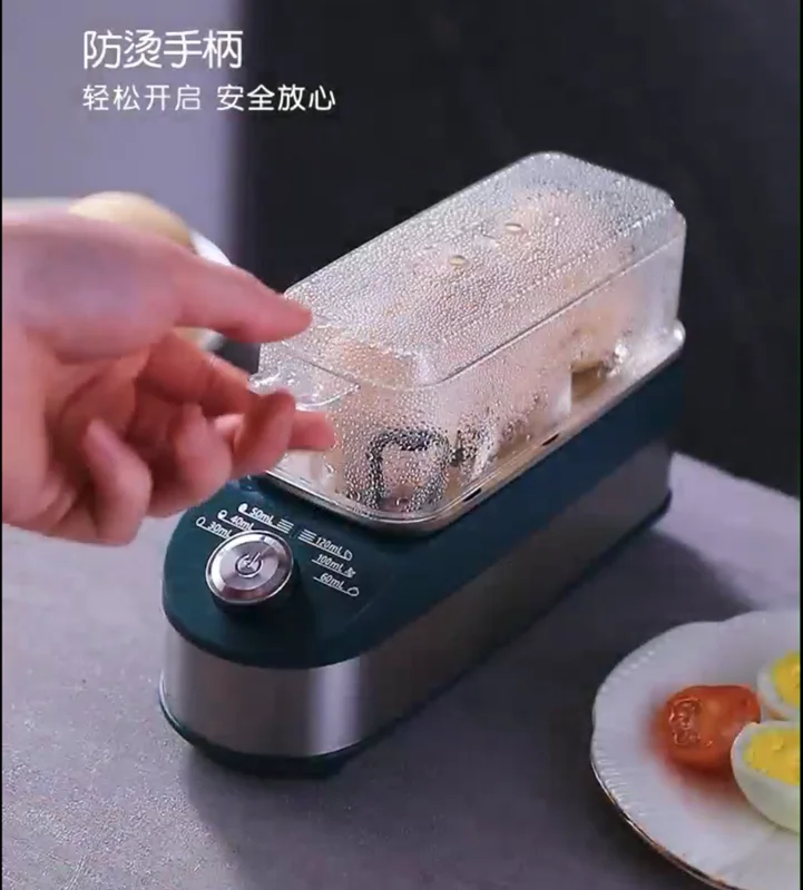 Машина для варки яиц SUNSIR High end Mini 3 210 Вт электрическая яйцеварка с прозрачной крышкой домашнего хозяйства