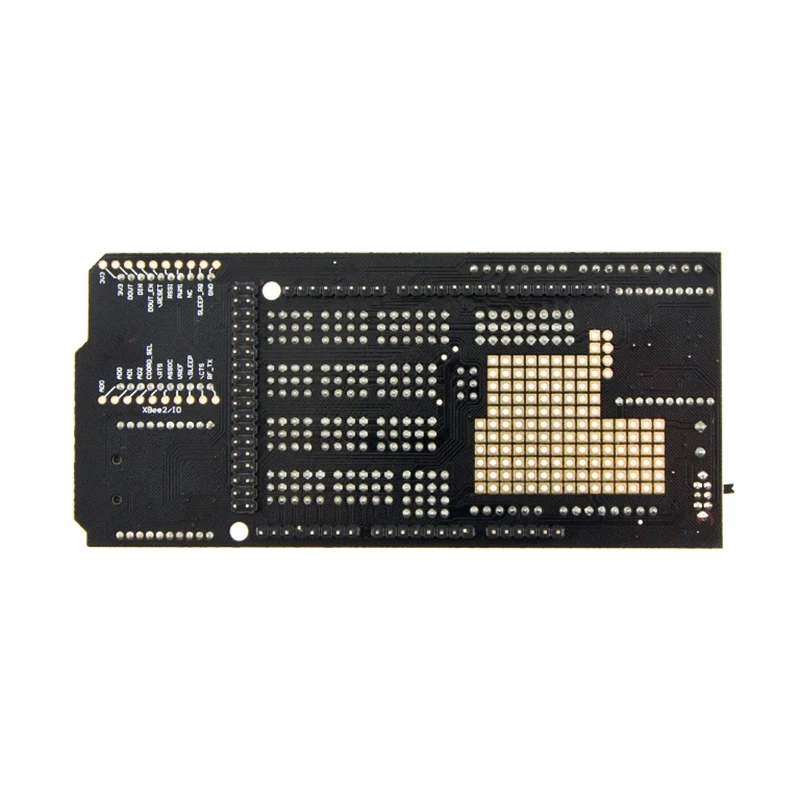 Плата расширения MEGA sensor V2.4 поддерживает универсальный разъем Arduino и внешний источник питания