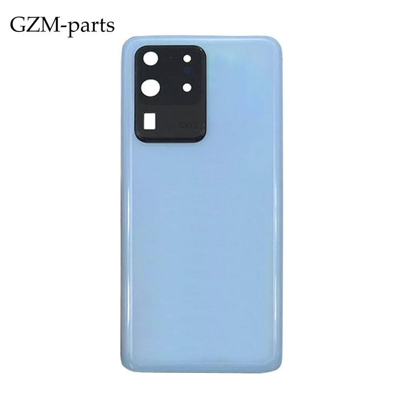 GZM-parts back door cover case For samsung Galaxy S20 Ultra 5G Battery door cover with camera lens 100% NEW