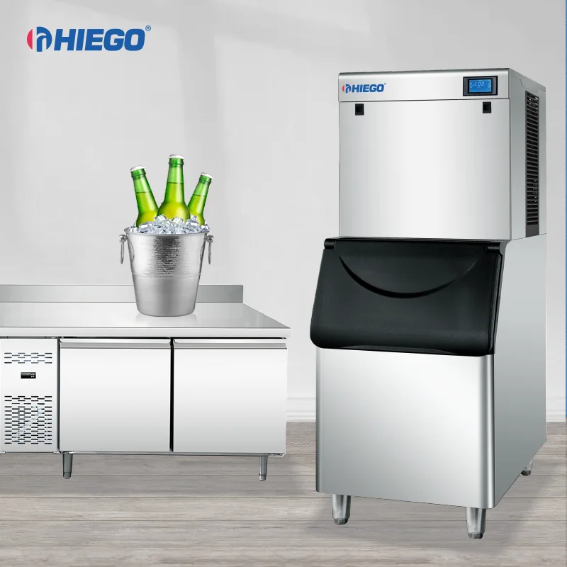 250kg/24h Automatic Ice Cube Making Machine Commercial Tube Ice Making Machine For Food Beverage Shops