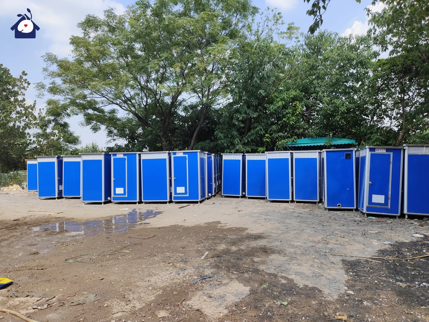 Prefabricated Portable Luxury Mobile Toilet WC Shower Public Rental Outdoor Camping Closestool Price