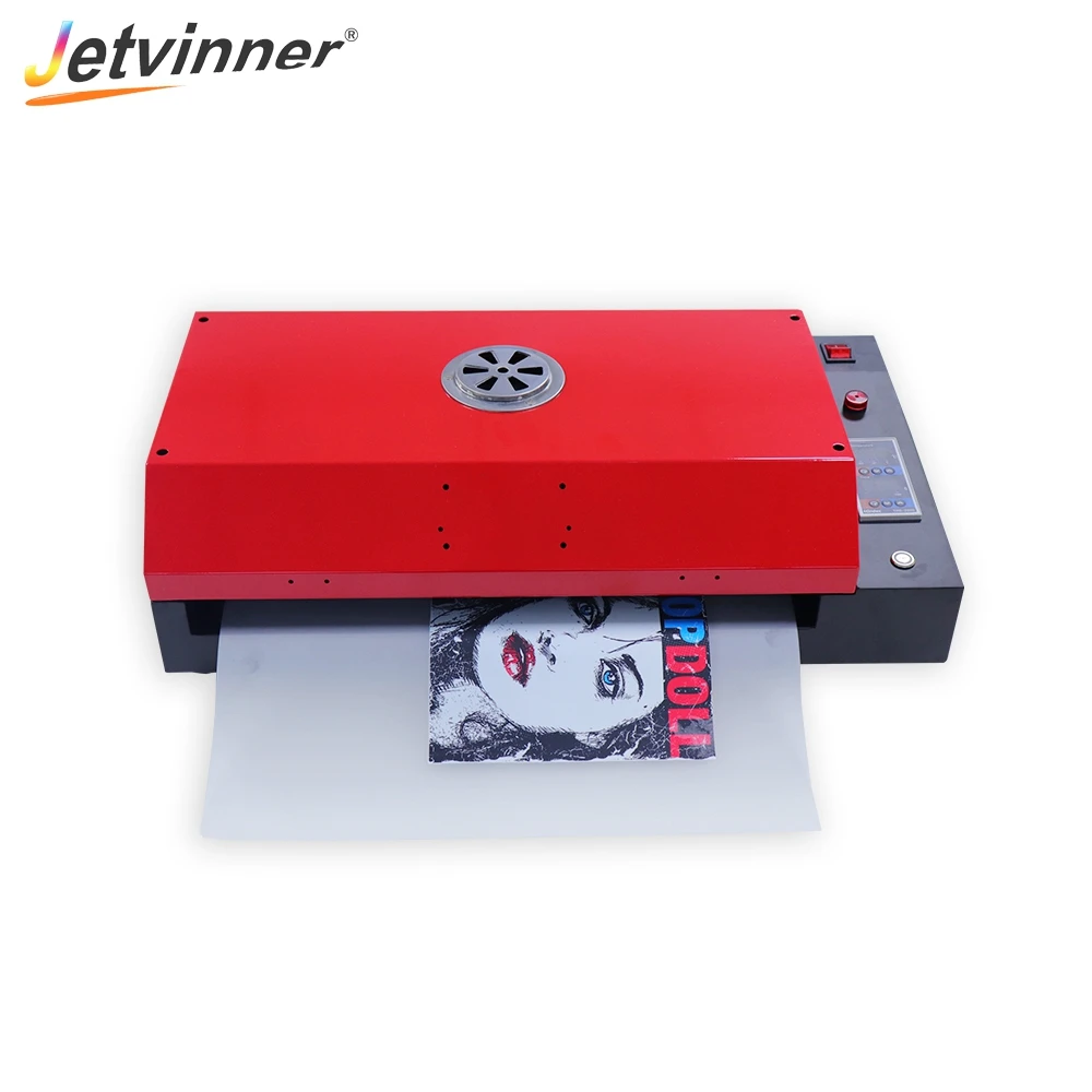 DTF printer Jetvinner dtf flim printer t-shirt shoes with  A3  PET Film Oven