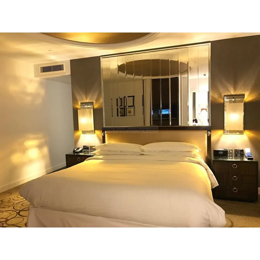 3 4 5 Star Modern Design and Customize Contemporary Luxury Hospitality Project Hotel Bedroom Sets Supplier