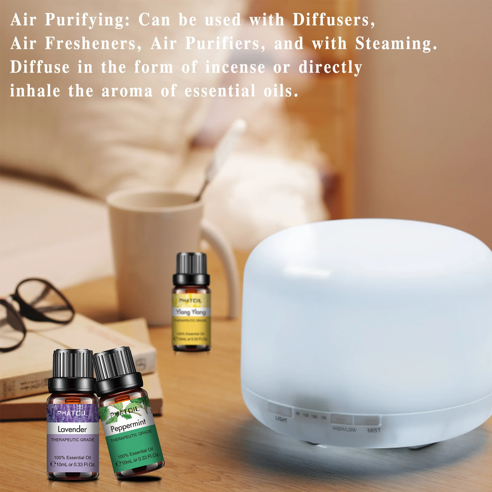 Essential Oil Sets 10pcs Wholesale 10ml Natural Plant Extract Essential Oil OEM For Aroma Diffuser Candle Making