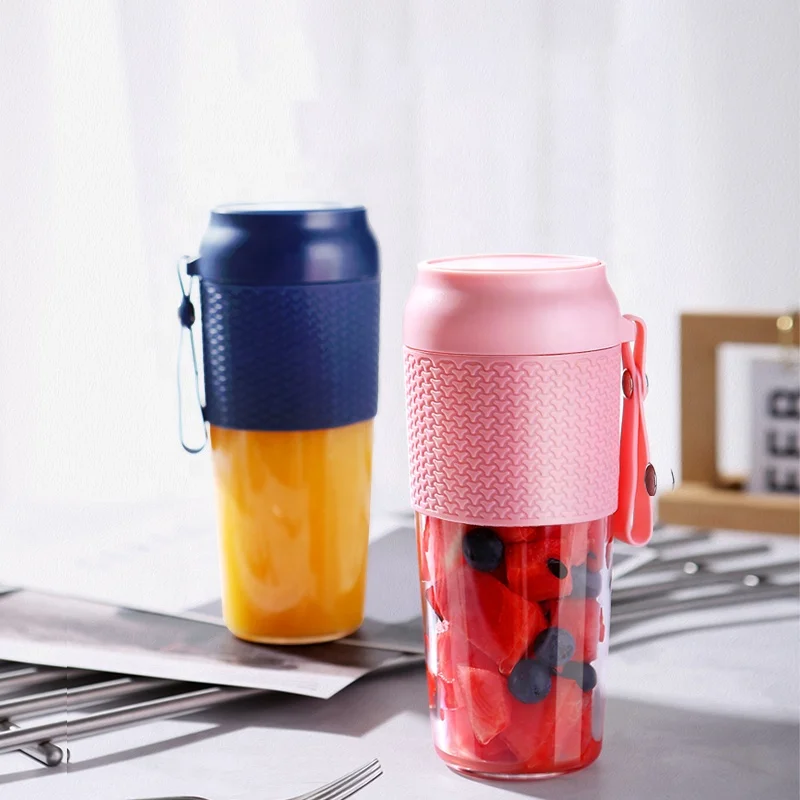  Portable Blender 300 ml Travel Bottle Rechargeable Smoothie
