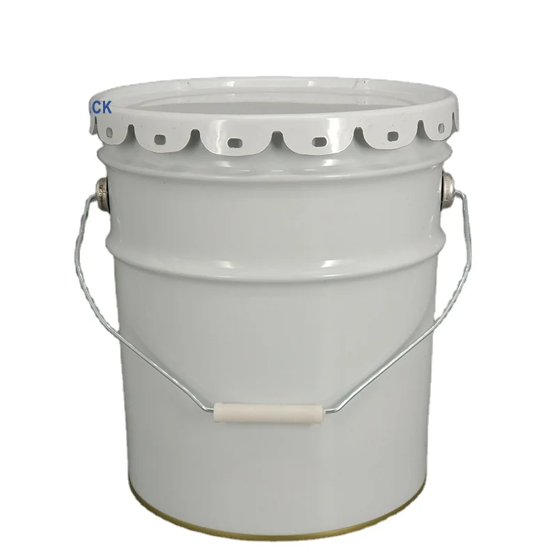 20 liter 5 gallon steel metal bucket tin drum can for paint packing